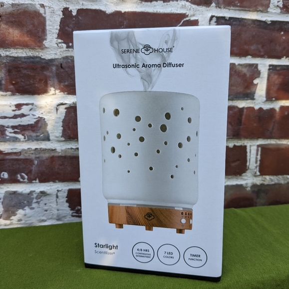 Serene House | Other | Ultrasonic Aroma Diffuser With 7 Led Colors ...